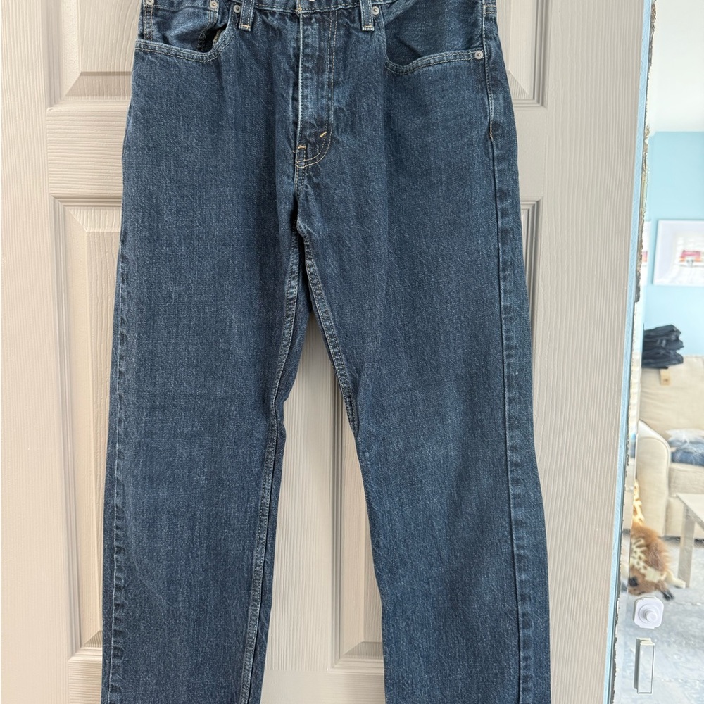 Levi Strauss Men’s Blue Jeans Straight - W32 L32